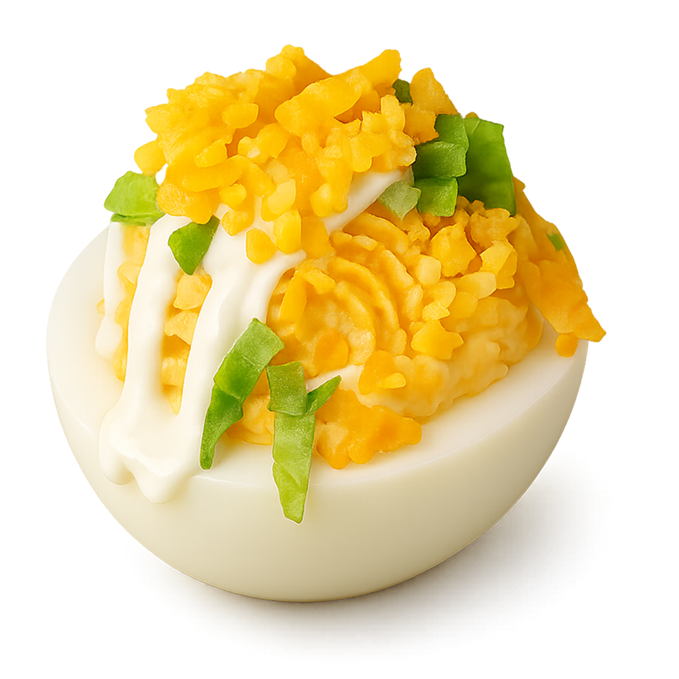 Walking Taco Deviled Eggs