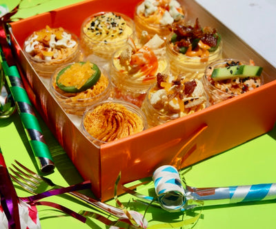 TRY THEM ALL Mini Deviled Egg Salad Sampler 18 Count + 12-Count Deviled Eggs