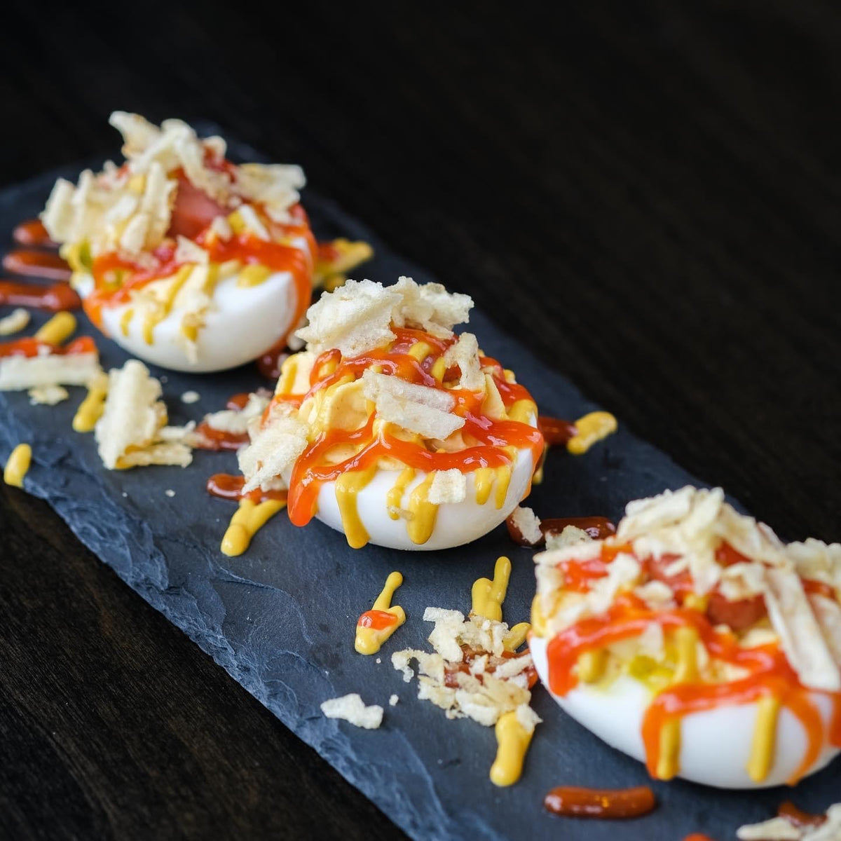 Ballpark Special Deviled Egg