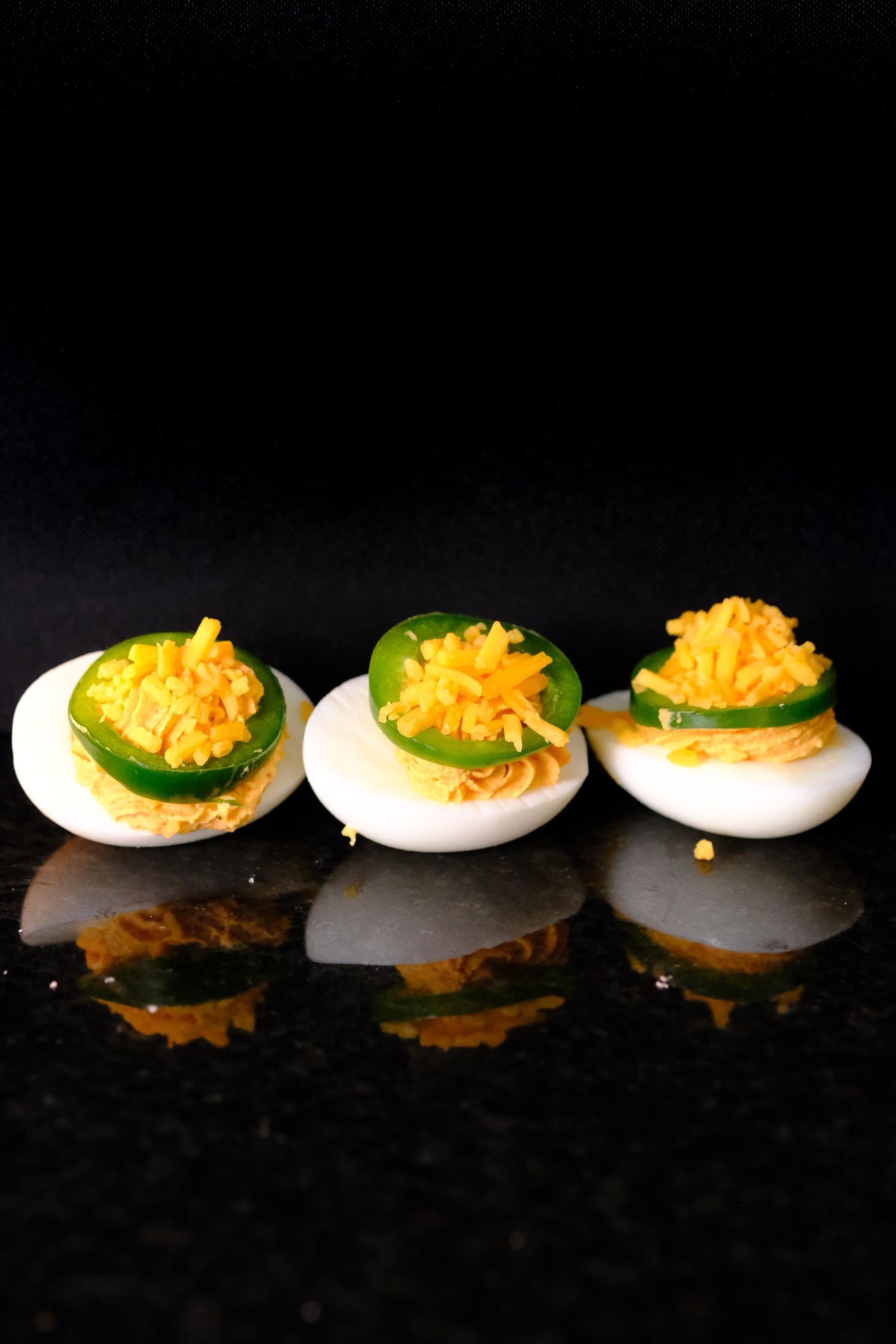 South of the Border Deviled Eggs